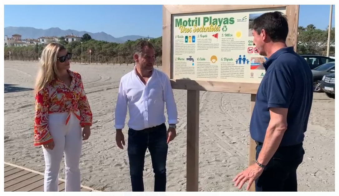 En su visita a Motril, Marn pide al Gobierno de Espaa que de respuesta a los regantes y a los empresarios de las playas con Rules y los espigones.